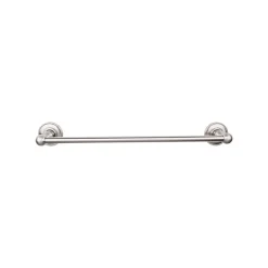Outlet Edwardian Single Bath Towel Bar - Beaded Backplate Top Knobs|Towel Bars