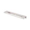 New 8" Europa Cut Out Tab Pull Top Knobs|Brushed Nickel Hardware