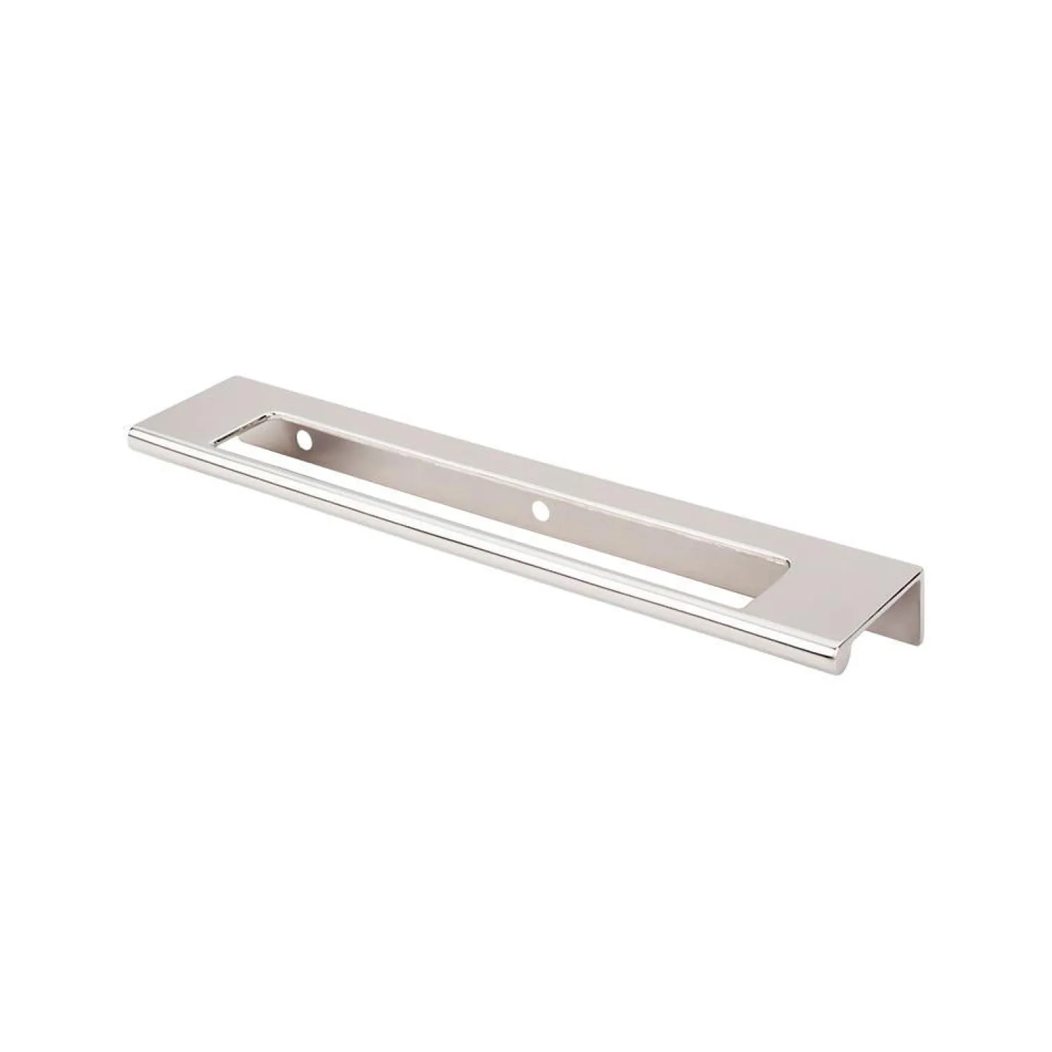 New 8" Europa Cut Out Tab Pull Top Knobs|Brushed Nickel Hardware