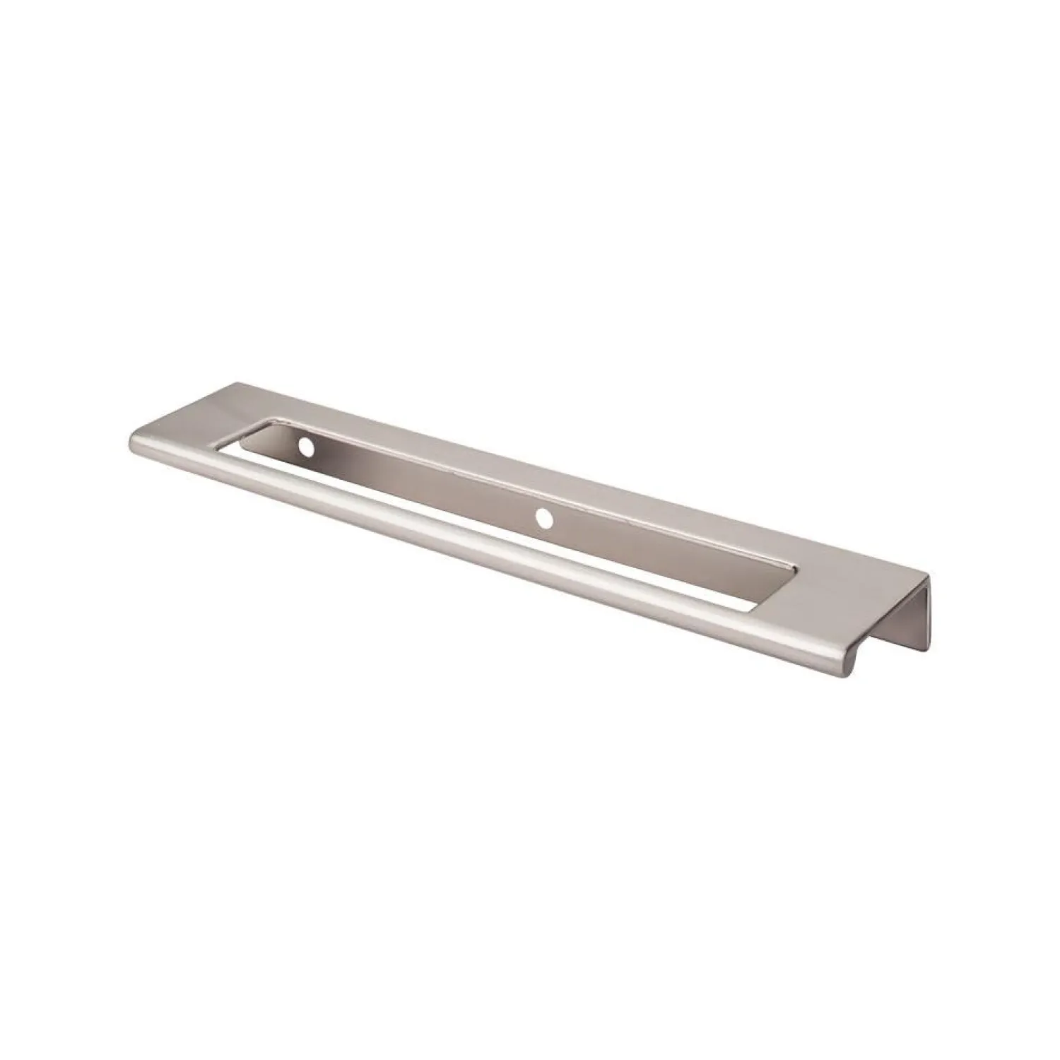New 8" Europa Cut Out Tab Pull Top Knobs|Brushed Nickel Hardware
