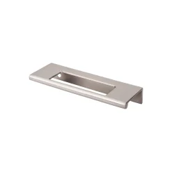 Hot Europa Cut Out Tab Pull Top Knobs|Brushed Nickel Hardware