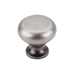 New Flat Faced Knob Top Knobs|Knobs