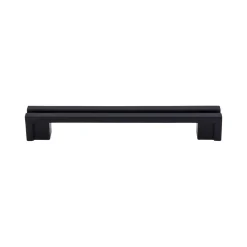 New Flat Rail Pull Top Knobs|Brushed Nickel Hardware