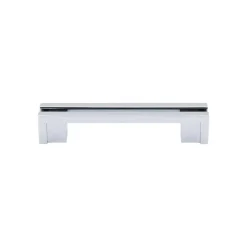 New Flat Rail Pull Top Knobs|Brushed Nickel Hardware