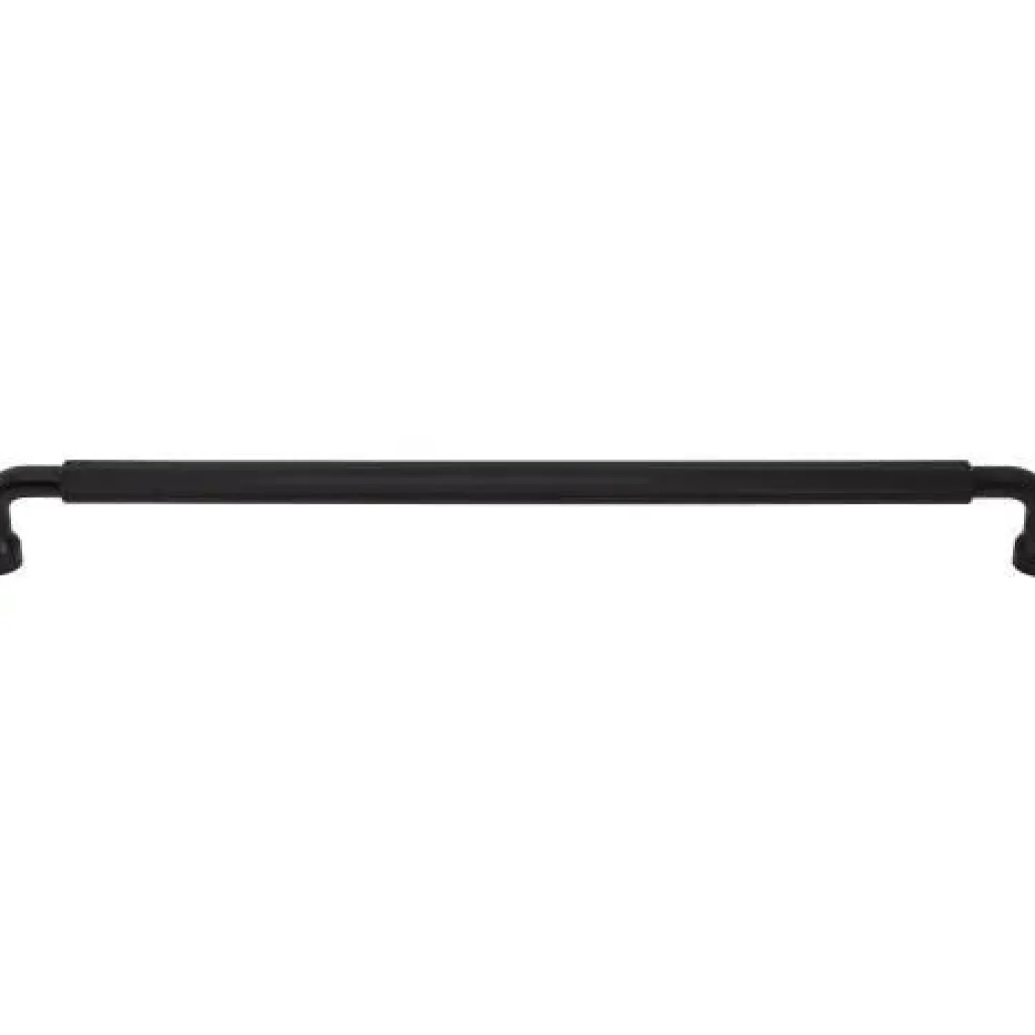 Clearance Garrison Pull in Flat Black Top Knobs|Black & Dark Hardware