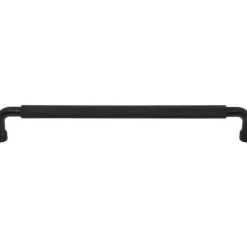 Clearance Garrison Pull in Flat Black Top Knobs|Black & Dark Hardware