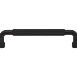Clearance Garrison Pull in Flat Black Top Knobs|Black & Dark Hardware