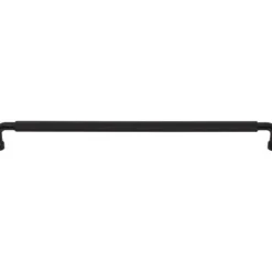 Clearance Garrison Pull in Flat Black Top Knobs|Black & Dark Hardware
