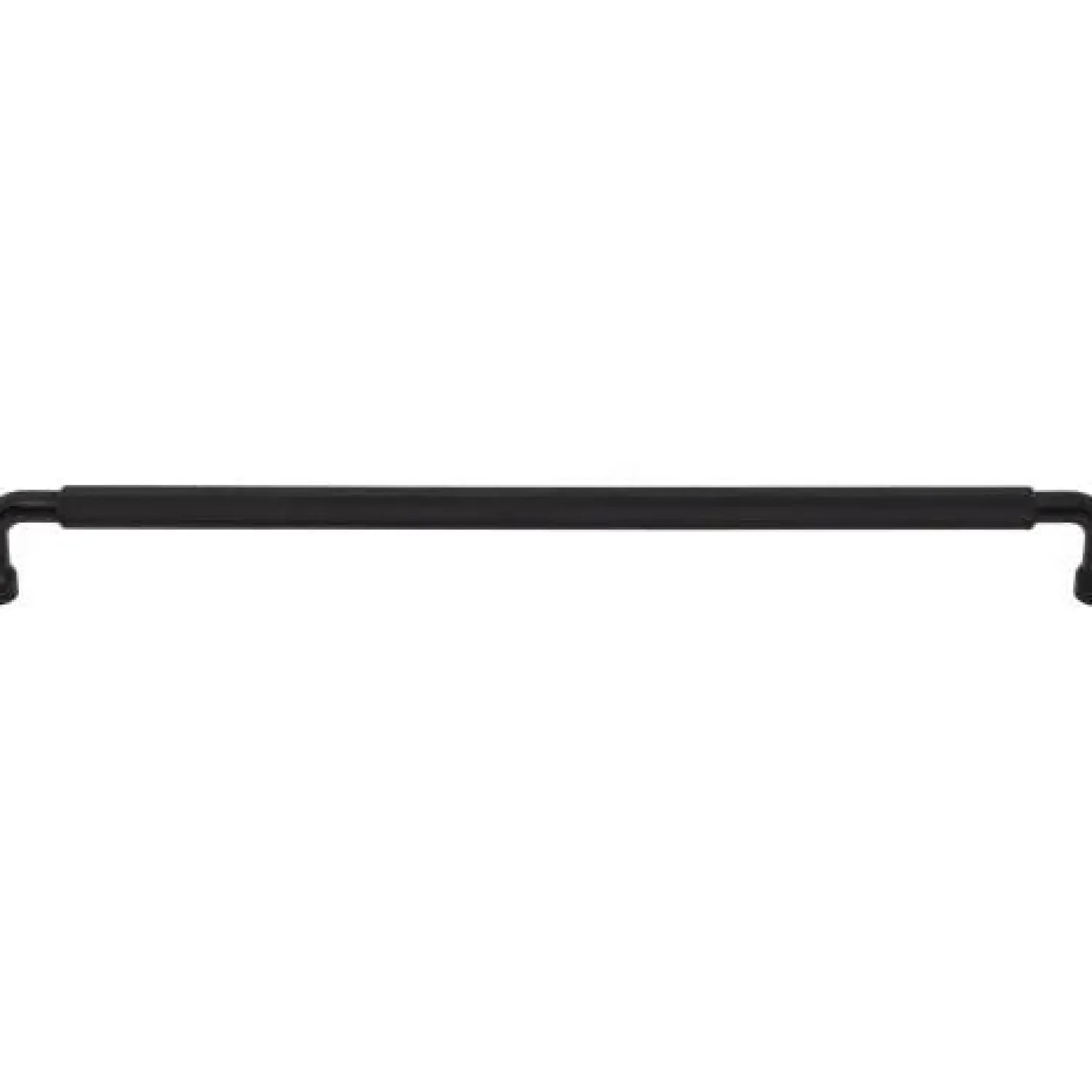 Clearance Garrison Pull in Flat Black Top Knobs|Black & Dark Hardware