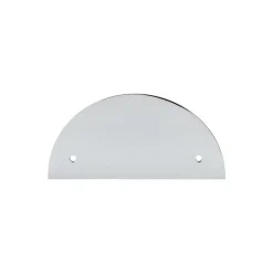 Outlet Half Circle Back Plate Top Knobs|Brushed Nickel Hardware