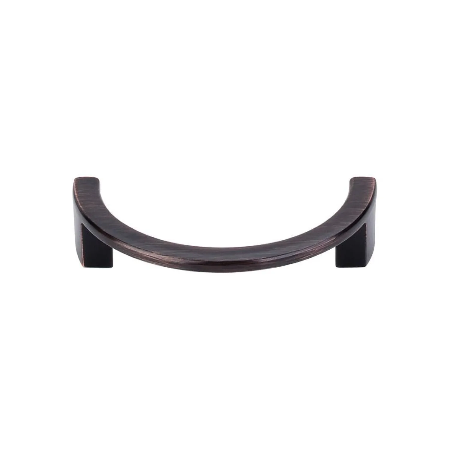 Clearance Half Circle Open Pull Top Knobs|Brushed Nickel Hardware