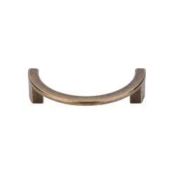 Clearance Half Circle Open Pull Top Knobs|Brushed Nickel Hardware