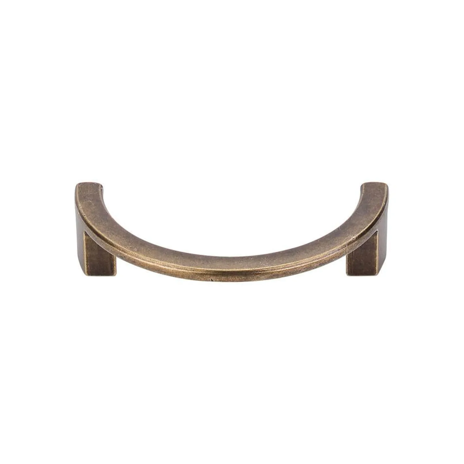 Clearance Half Circle Open Pull Top Knobs|Brushed Nickel Hardware