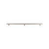 Sale Hollow Bar Pull in 3 Posts, Brushed Stainless Steel Top Knobs|Pulls