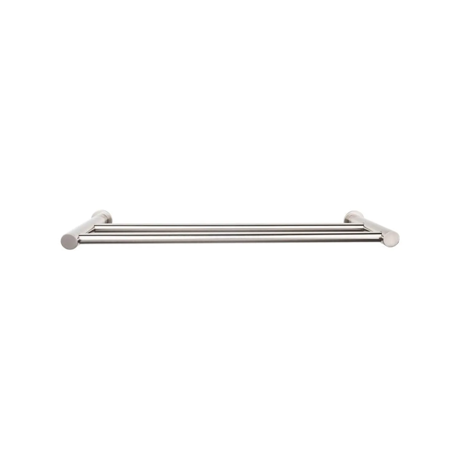 Clearance Hopewell Double Towel Bar in Brushed Satin Nickel Top Knobs|Brushed Nickel Hardware