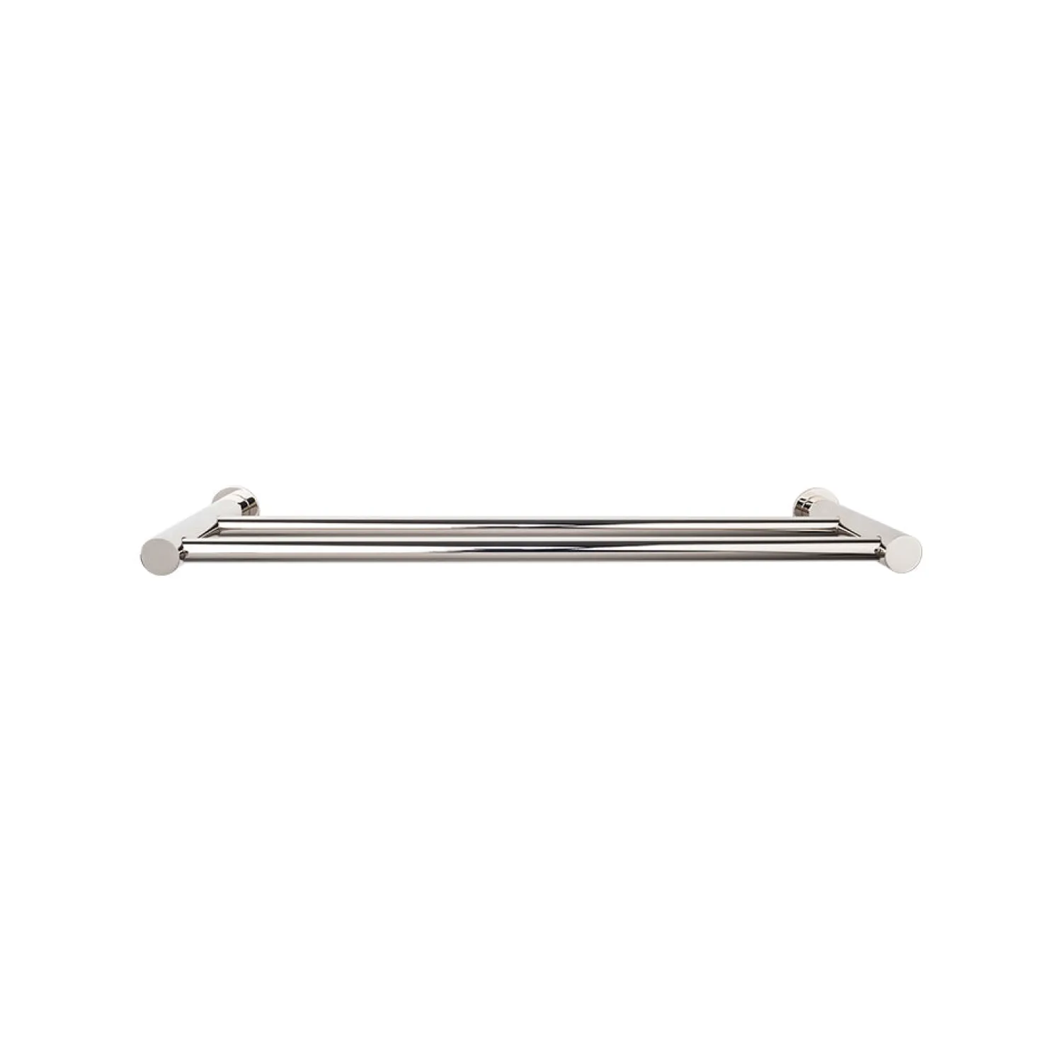 Hopewell Double Towel Bar in Polished Nickel Top Knobs|Towel Bars