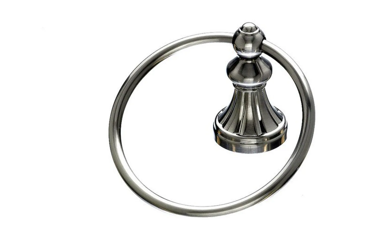 Hot Topknobs HUD5BSN Towel Ring in Brushed Satin Nickel Top Knobs|Brushed Nickel Hardware