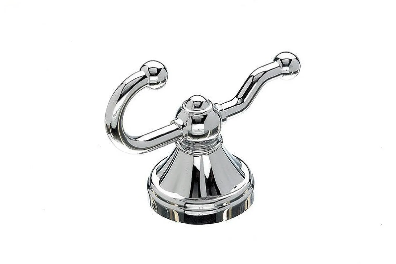 New Topknobs HUD2PC Double Hook in Polished Chrome Top Knobs|Chrome Hardware