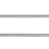 Outlet Topknobs HUD7PC 18" Double Towel Bar in Polished Chrome Top Knobs|Chrome Hardware