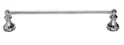 Hot Topknobs HUD6PC 18" Single Towel Bar in Polished Chrome Top Knobs|Chrome Hardware