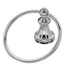 Best Topknobs HUD5PC Towel Ring in Polished Chrome Top Knobs|Chrome Hardware