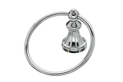 Best Topknobs HUD5PC Towel Ring in Polished Chrome Top Knobs|Chrome Hardware