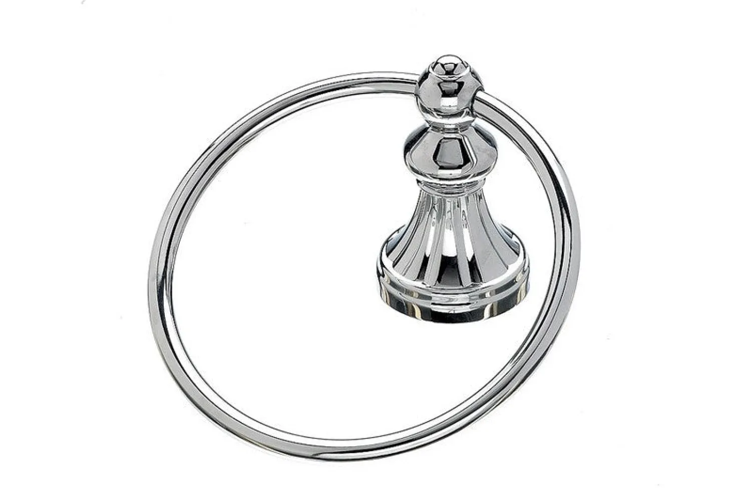 Best Topknobs HUD5PC Towel Ring in Polished Chrome Top Knobs|Chrome Hardware