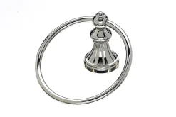 Discount Topknobs HUD5PN Towel Ring in Polished Nickel Top Knobs|Towel Rings