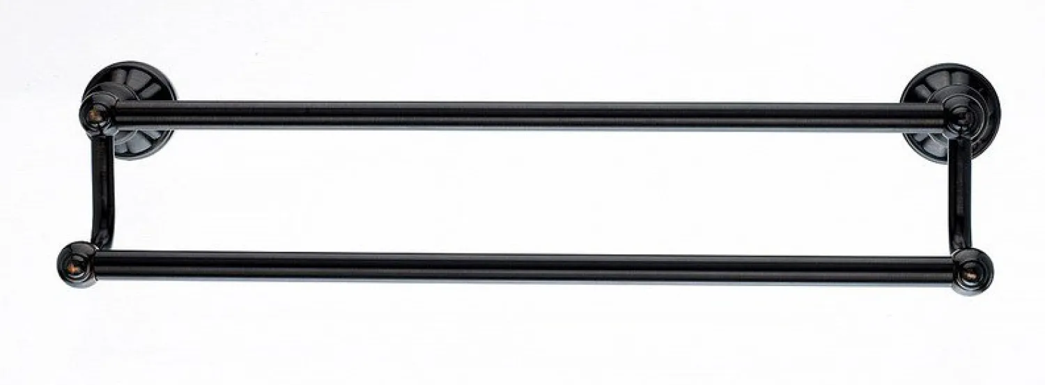 Discount Topknobs HUD7TB 18" Double Towel Bar in Tuscan Bronze Top Knobs|Towel Bars