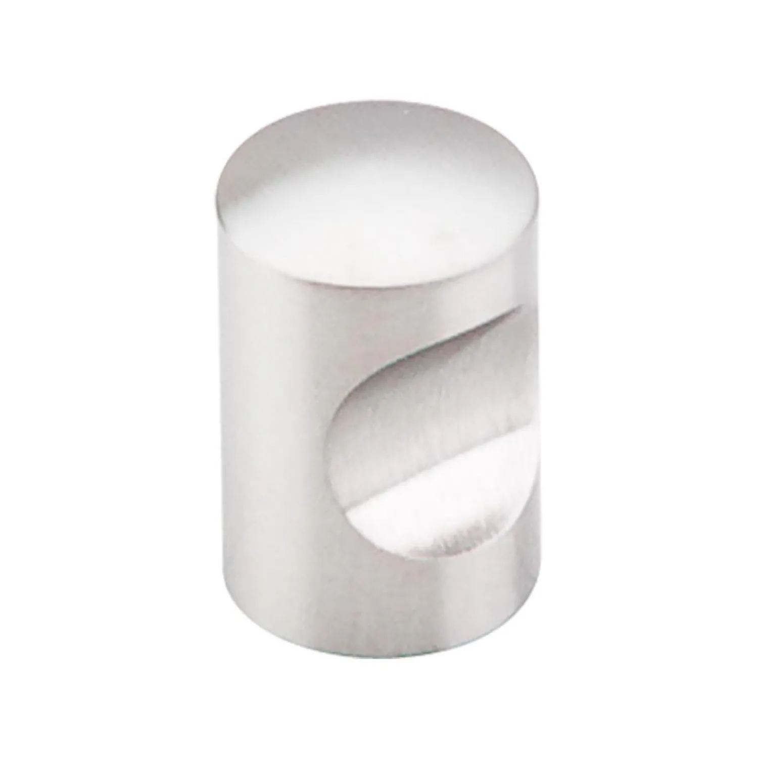 Hot Indent Knob in Brushed Stainless Steel Top Knobs|Knobs