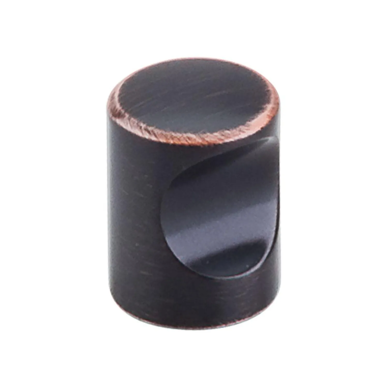 Indent Knob in Tuscan Bronze Top Knobs|Knobs