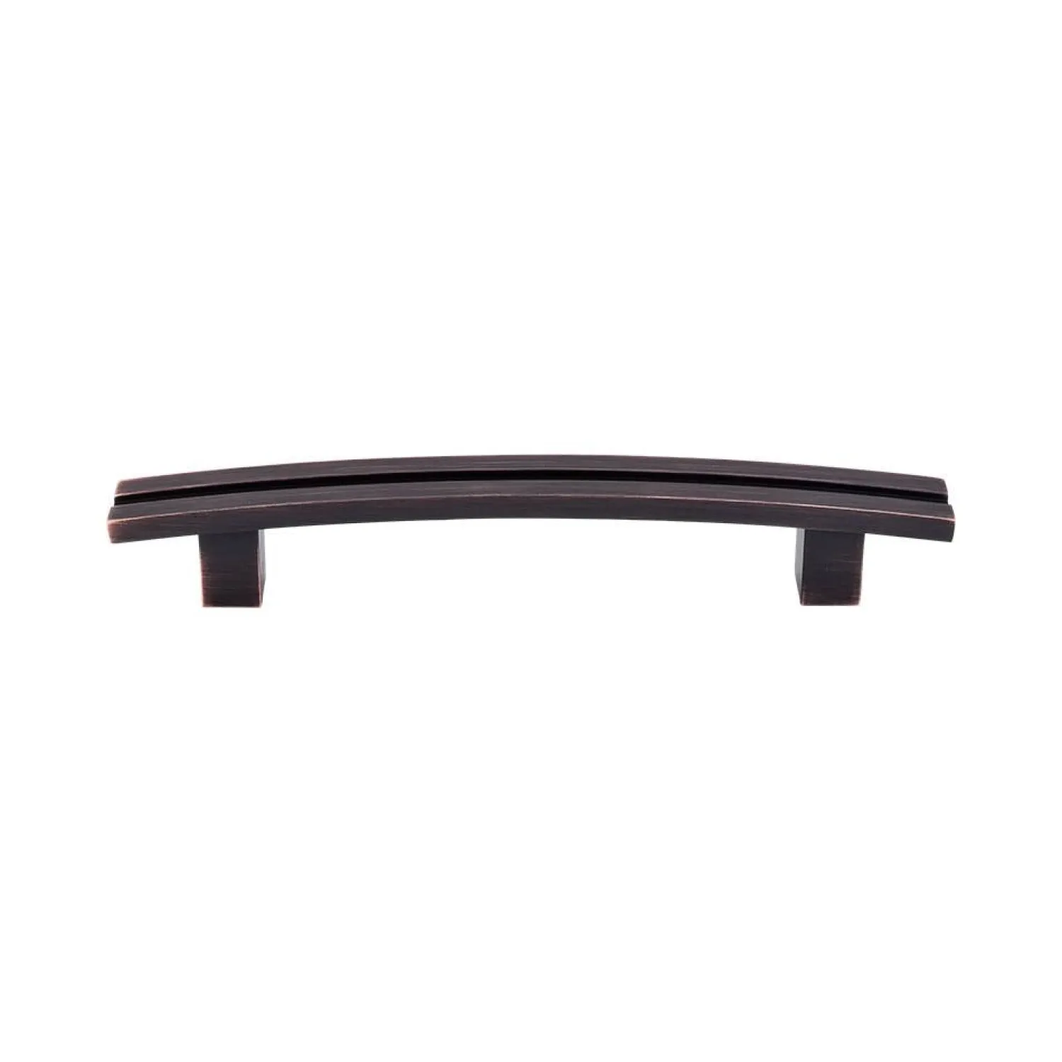 Outlet Inset Rail Pull Top Knobs|Brushed Nickel Hardware