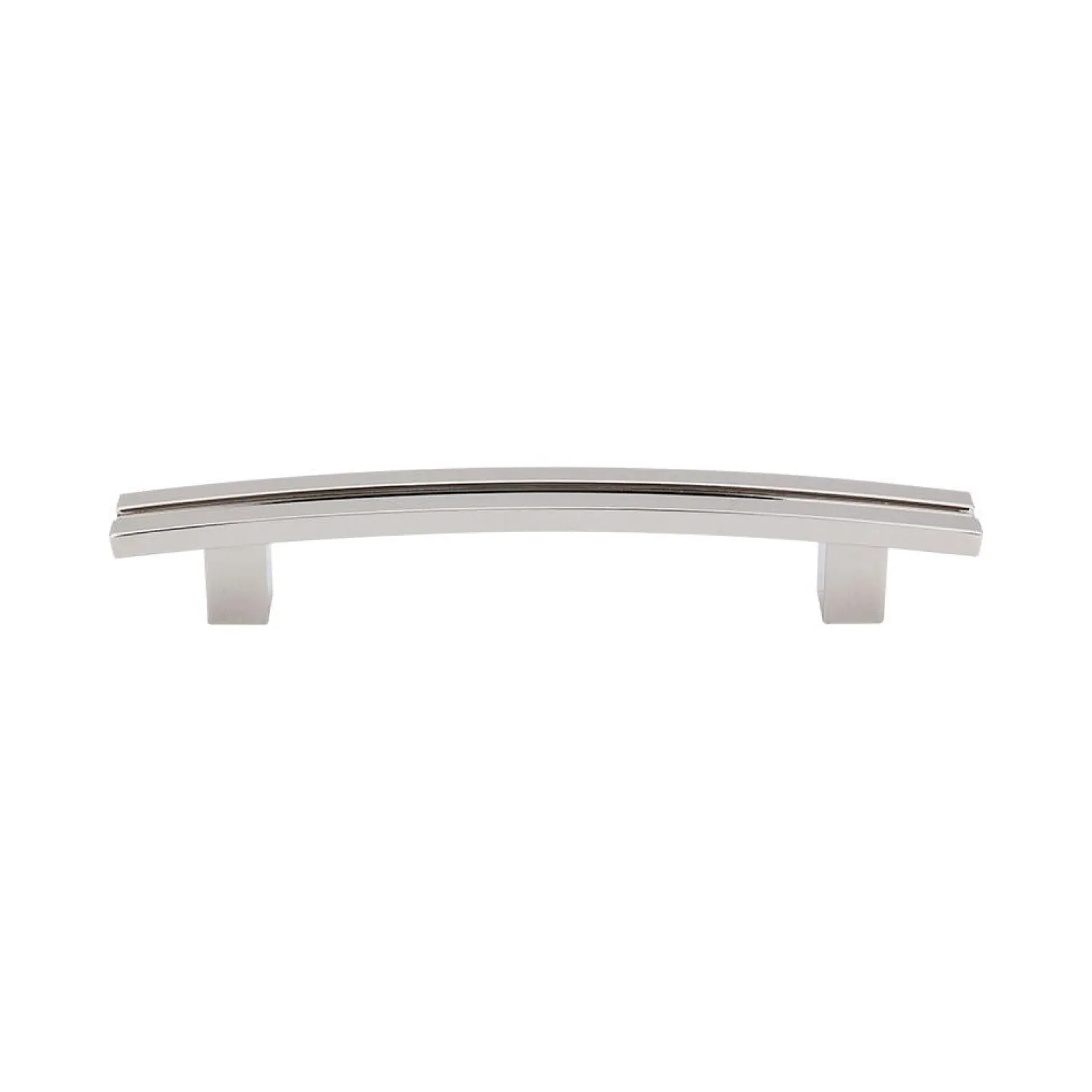 Outlet Inset Rail Pull Top Knobs|Brushed Nickel Hardware