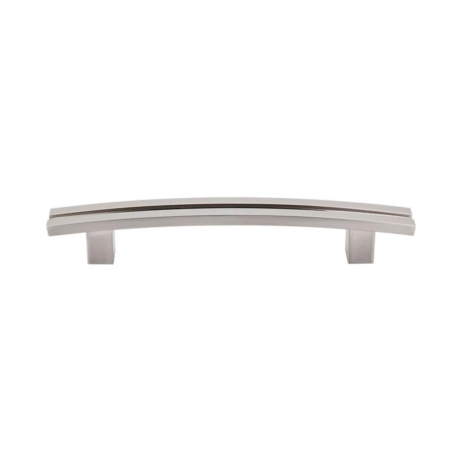 Outlet Inset Rail Pull Top Knobs|Brushed Nickel Hardware