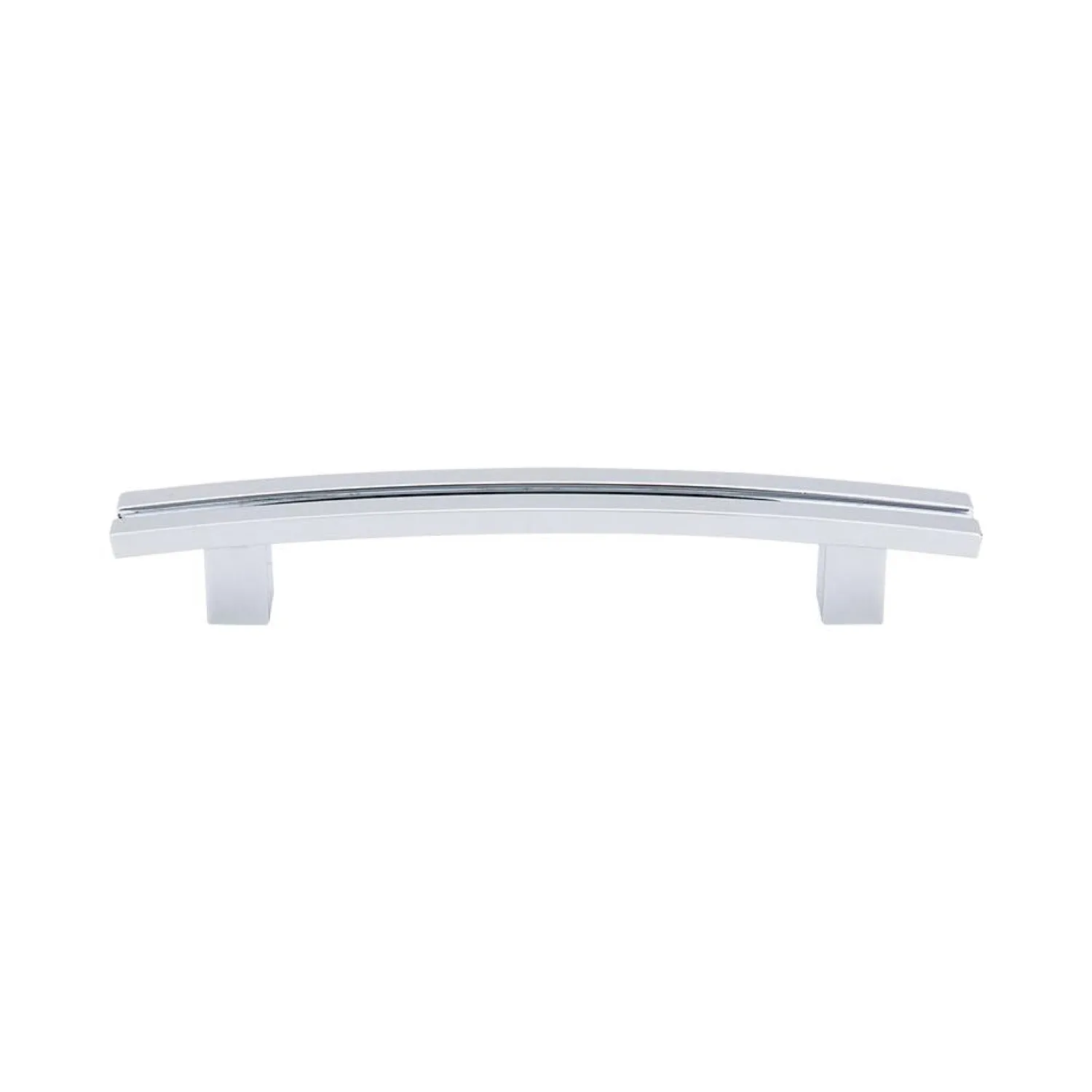 Outlet Inset Rail Pull Top Knobs|Brushed Nickel Hardware