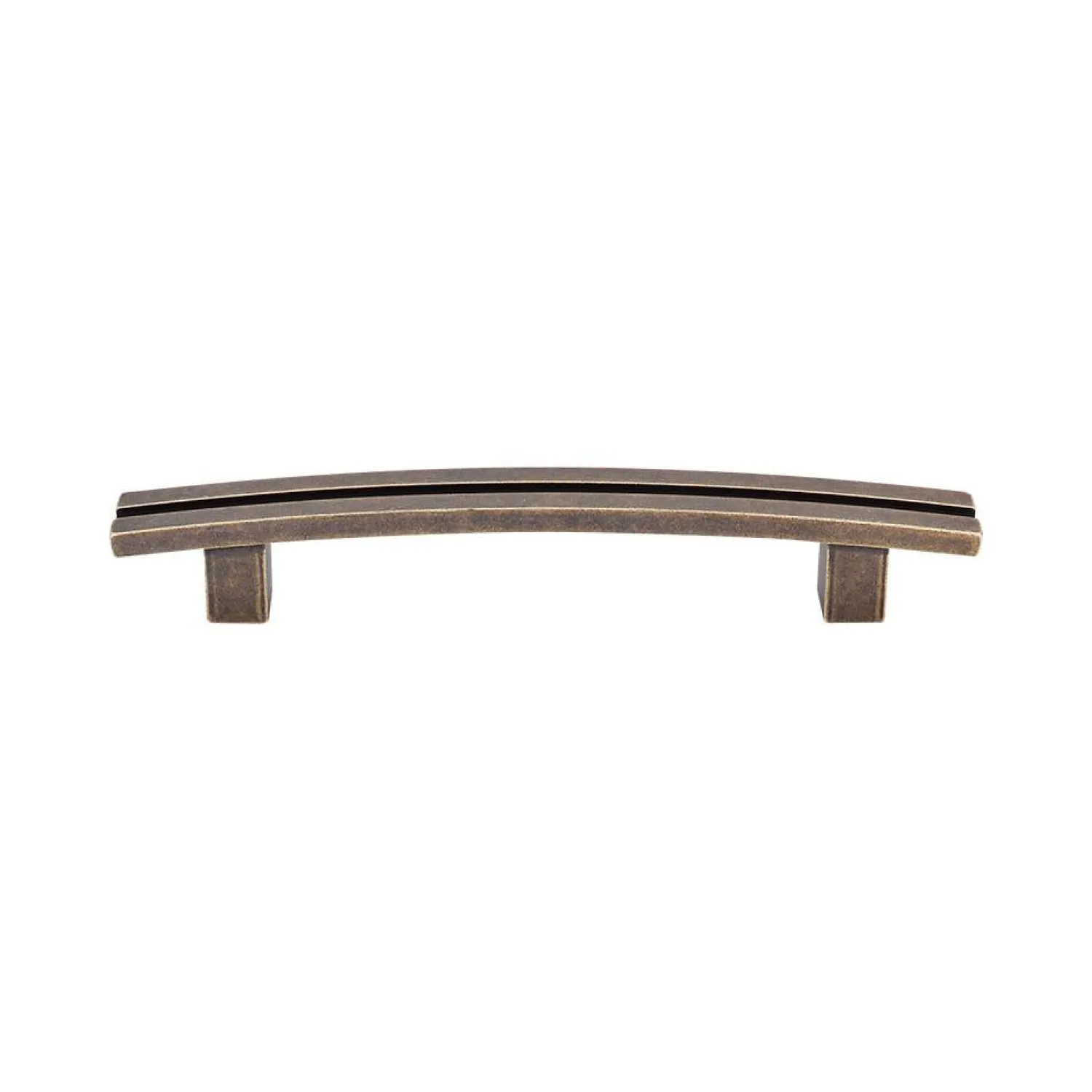 Outlet Inset Rail Pull Top Knobs|Brushed Nickel Hardware