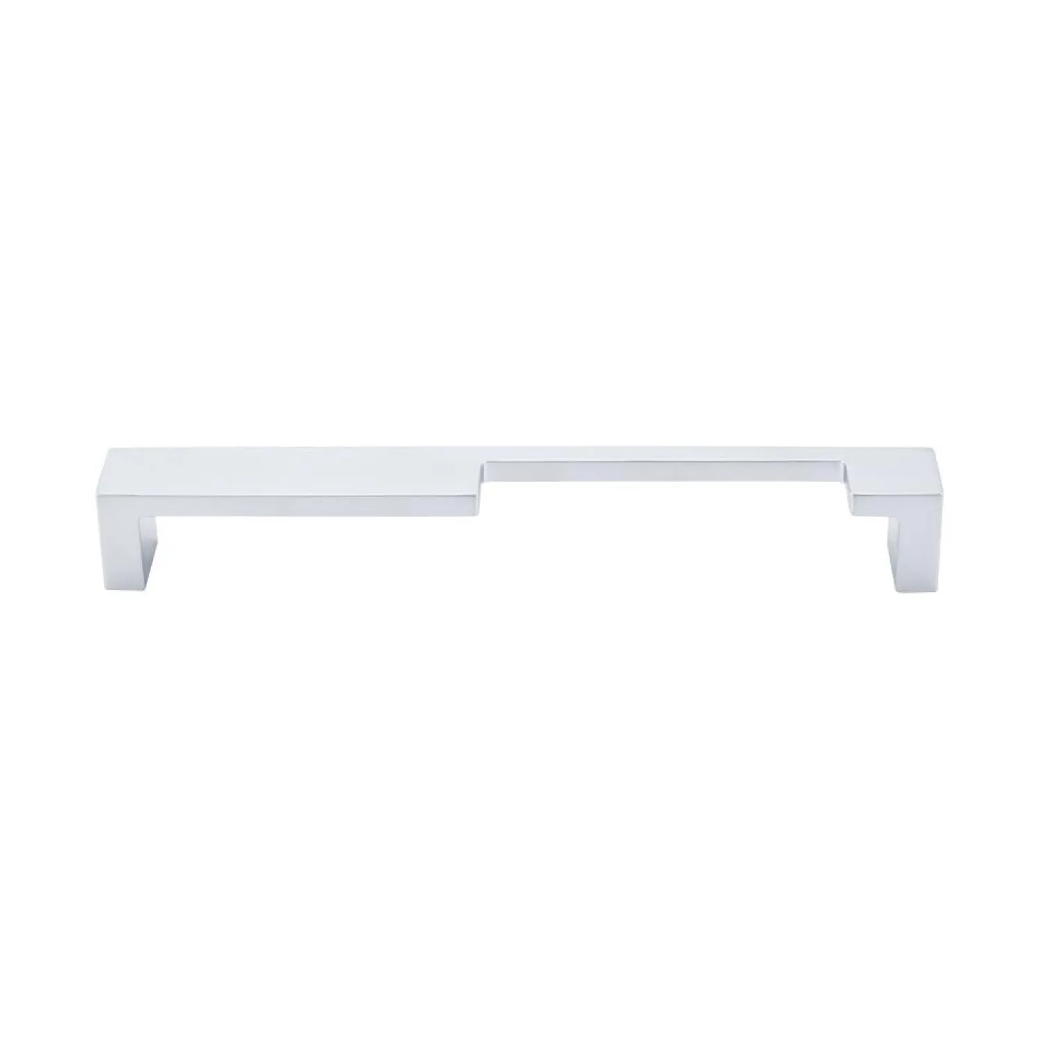New Modern Metro Notch Pull B in Aluminum Top Knobs|Brushed Nickel Hardware