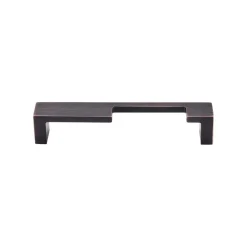 New Modern Metro Notch Pull B in Aluminum Top Knobs|Brushed Nickel Hardware