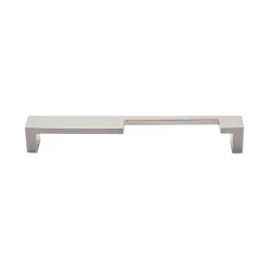 New Modern Metro Notch Pull B in Aluminum Top Knobs|Brushed Nickel Hardware