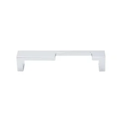 New Modern Metro Notch Pull B in Aluminum Top Knobs|Brushed Nickel Hardware