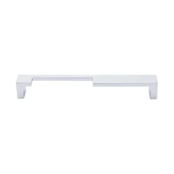 Clearance Modern Metro Notch Pull A Top Knobs|Brushed Nickel Hardware
