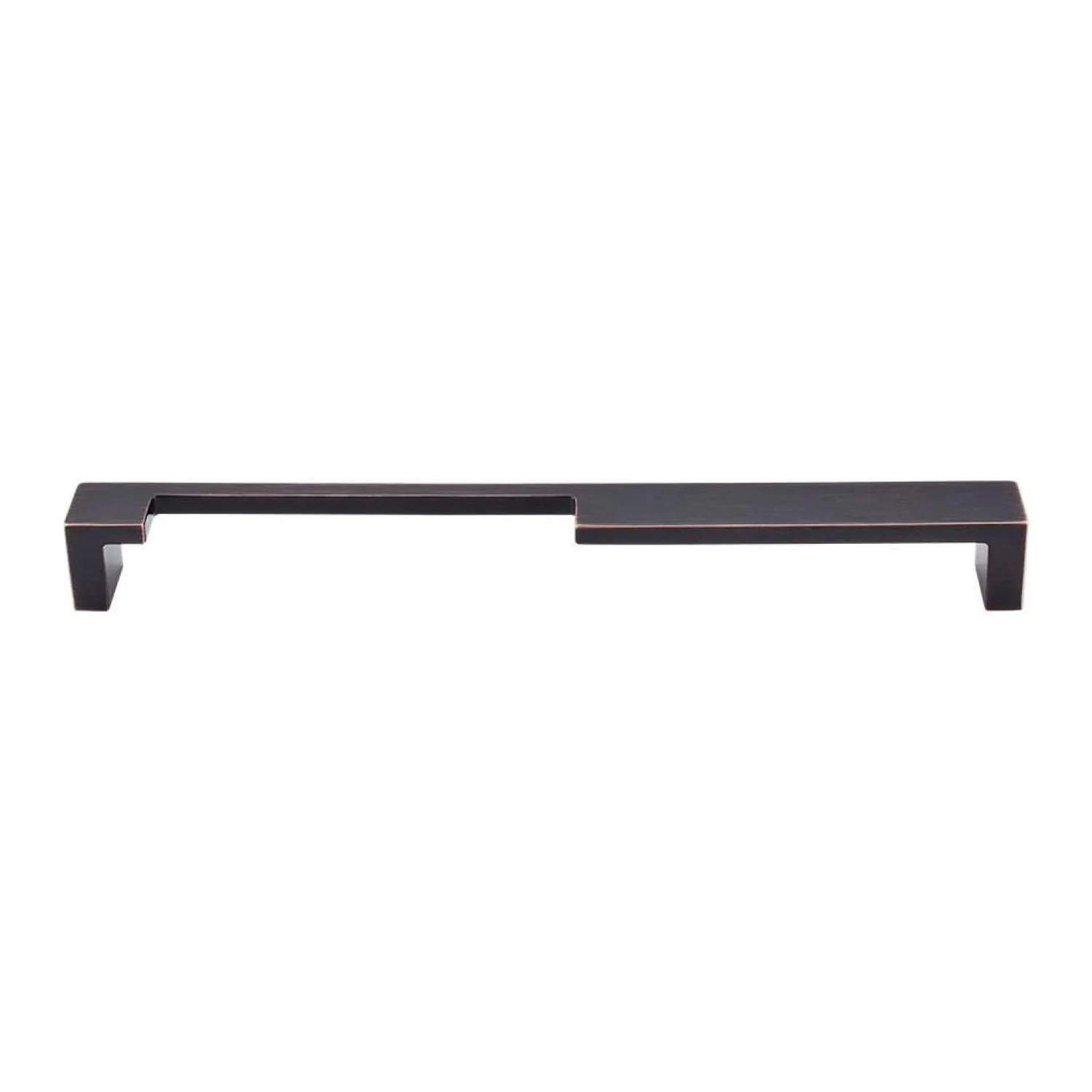 Clearance Modern Metro Notch Pull A Top Knobs|Brushed Nickel Hardware