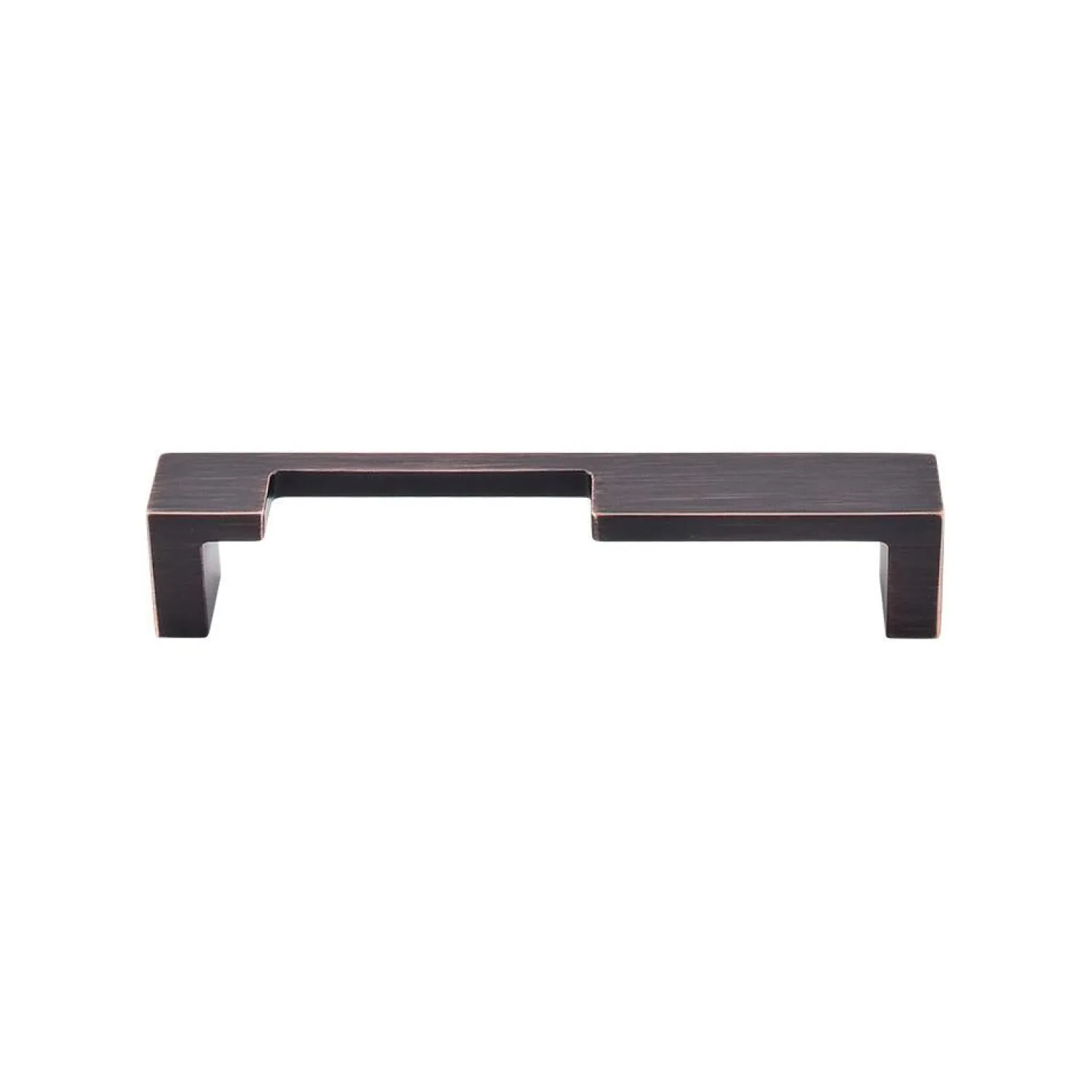 Clearance Modern Metro Notch Pull A Top Knobs|Brushed Nickel Hardware