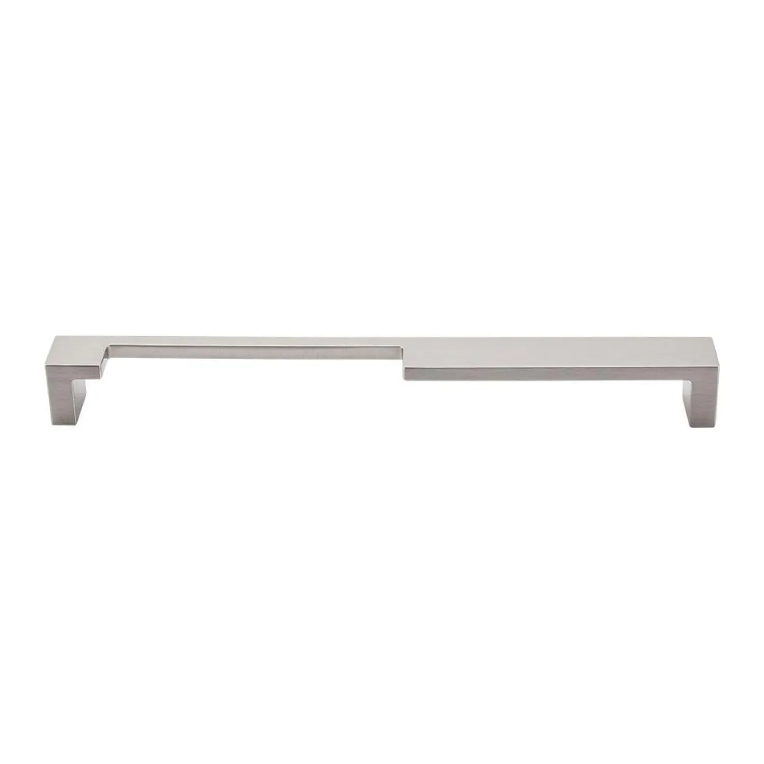 Clearance Modern Metro Notch Pull A Top Knobs|Brushed Nickel Hardware
