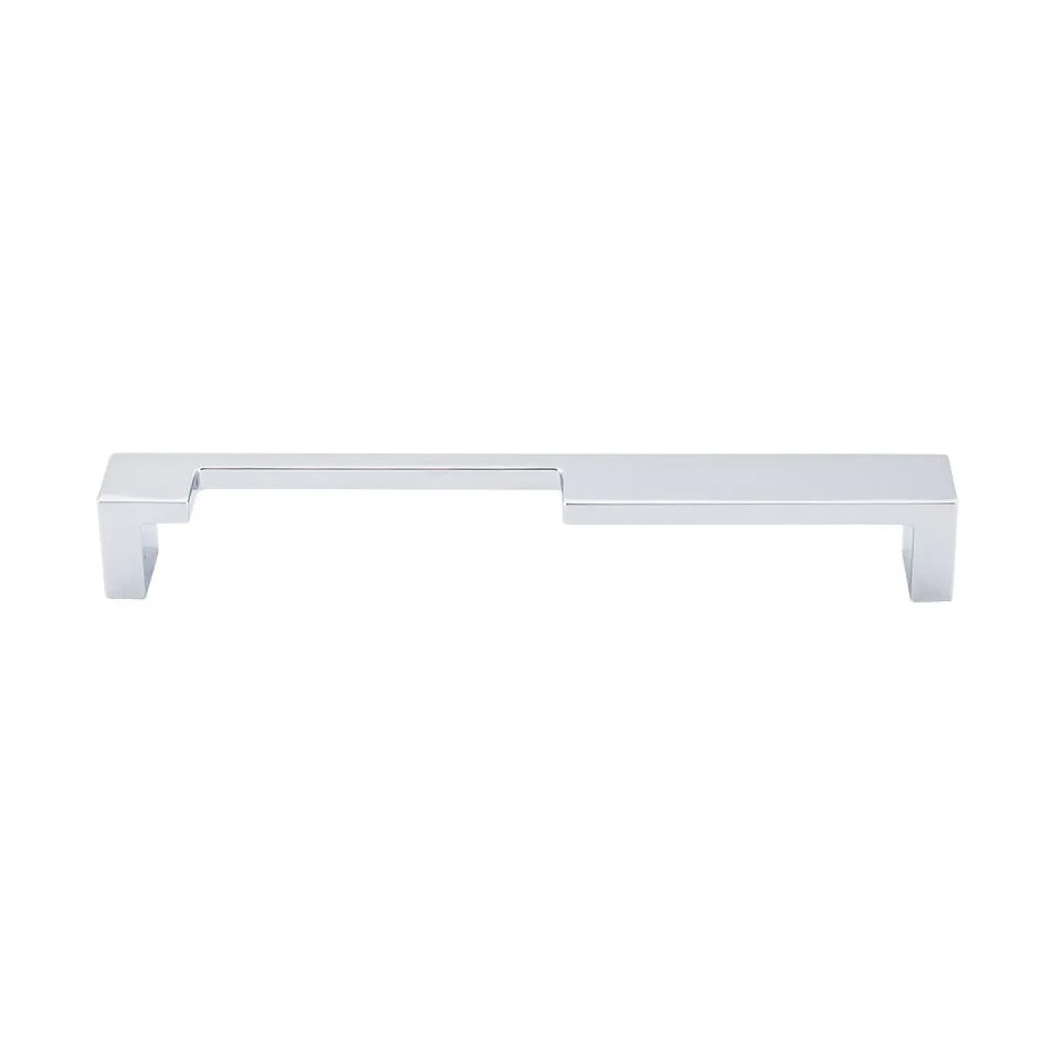 Clearance Modern Metro Notch Pull A Top Knobs|Brushed Nickel Hardware