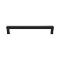 Outlet Nouveau III Square Bar Pull Top Knobs|Black & Dark Hardware