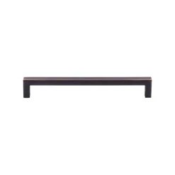 Outlet Nouveau III Square Bar Pull Top Knobs|Black & Dark Hardware
