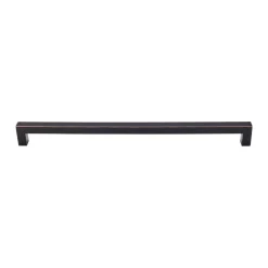 Outlet Nouveau III Square Bar Pull Top Knobs|Black & Dark Hardware