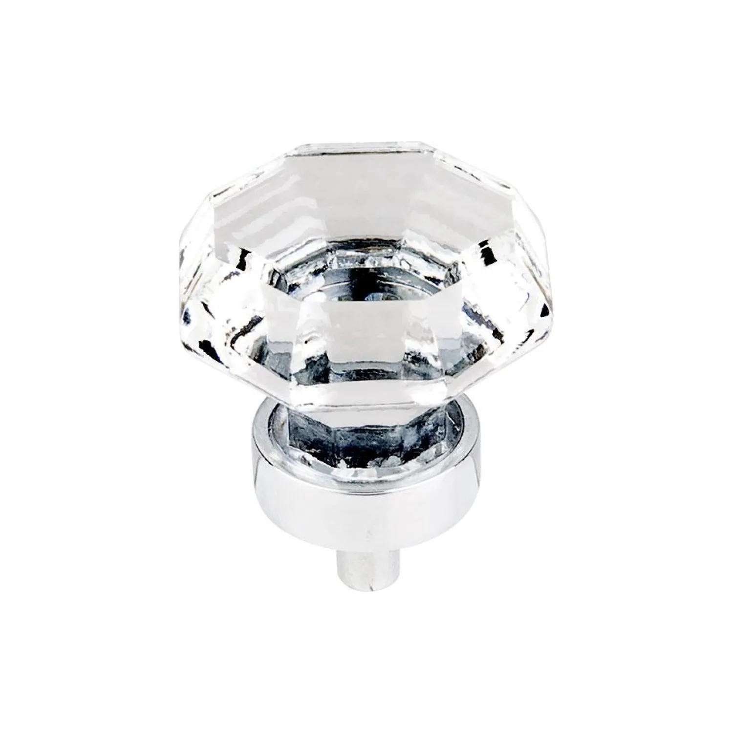 Clearance Octagon Crystal Knob Top Knobs|Knobs