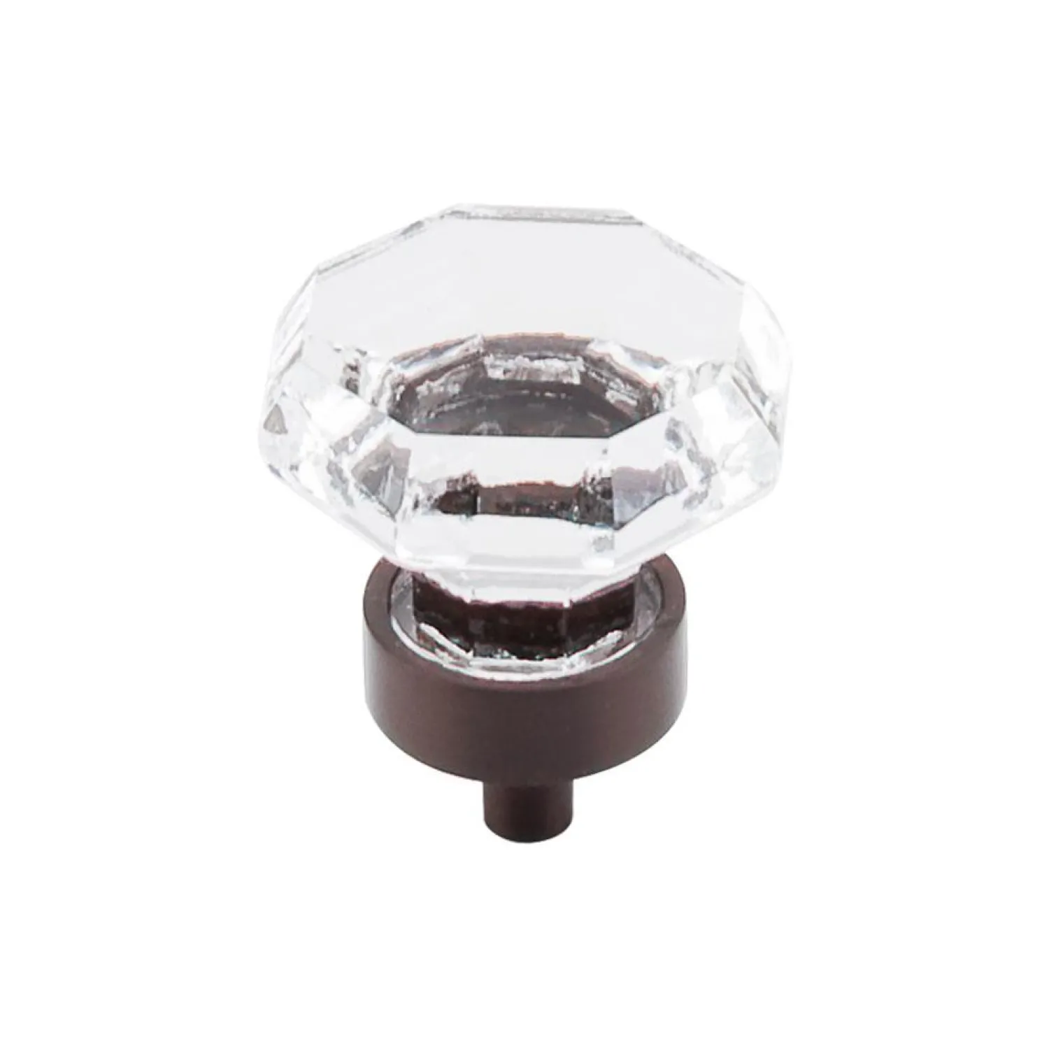 Clearance Octagon Crystal Knob Top Knobs|Knobs